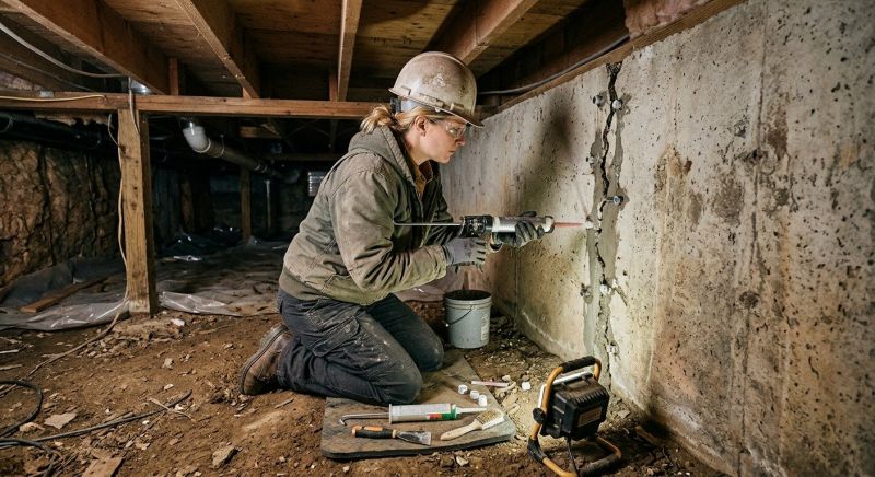 Basement Foundation Repair in Oak Ridge, NJ