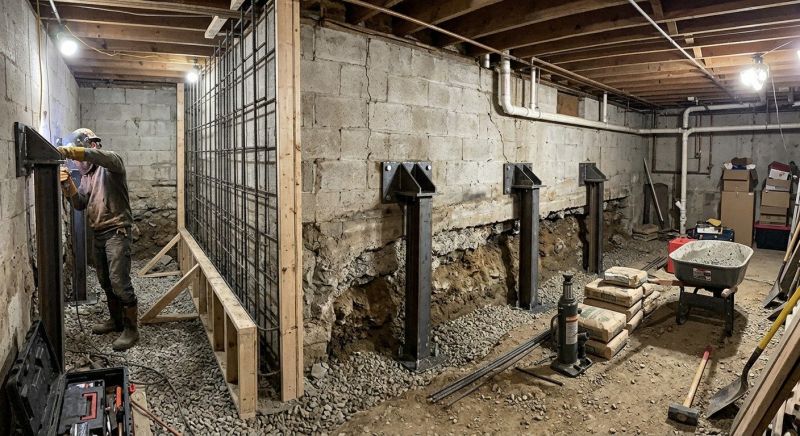 Basement Stabilization in Passaic County, NJ