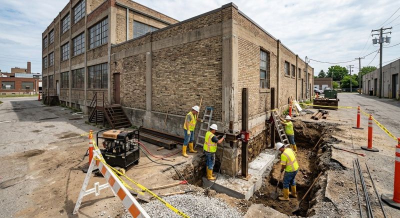 Building Foundation Repair in Ardsley, NY