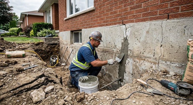 Building Foundation Repair in Oakland, NJ