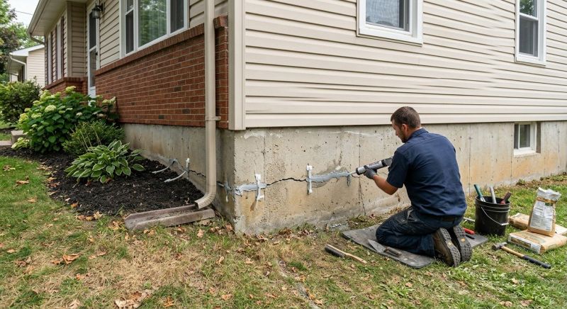 Cracked Foundation Repair in Bronxville, NY