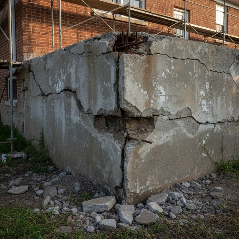 Cracked Foundation Repair in Ho Ho Kus, NJ