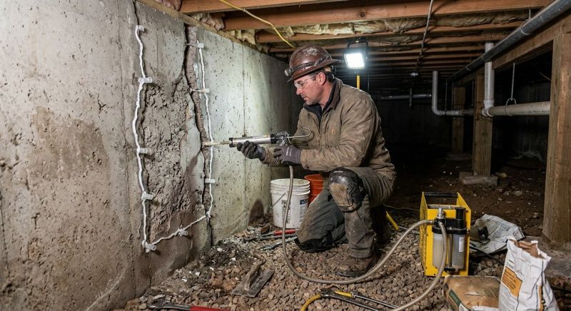 Crawlspace Foundation Repair in Chatham, NJ