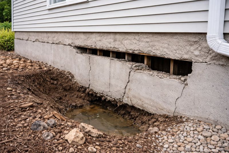 Foundation Damage Repair in Scotch Plains, NJ