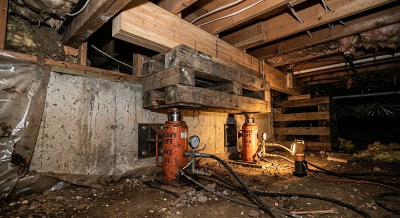 Foundation Jacking in West Orange, NJ