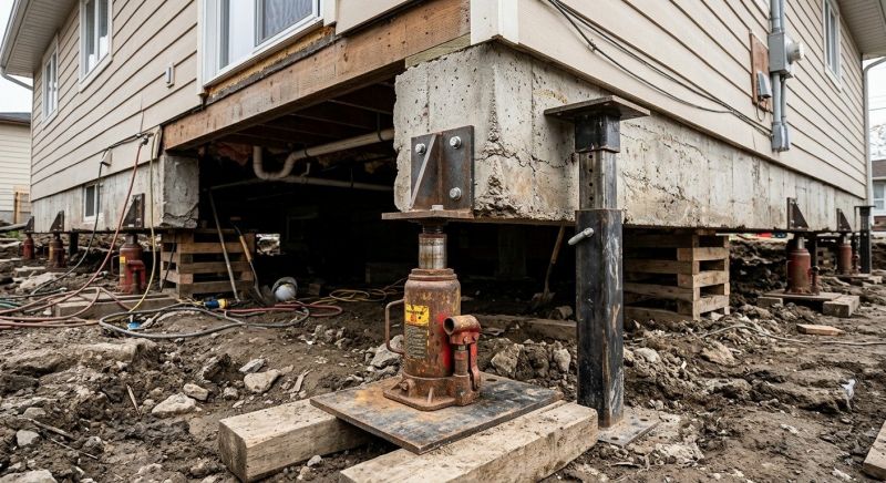 Foundation Lifting in Elmont, NY