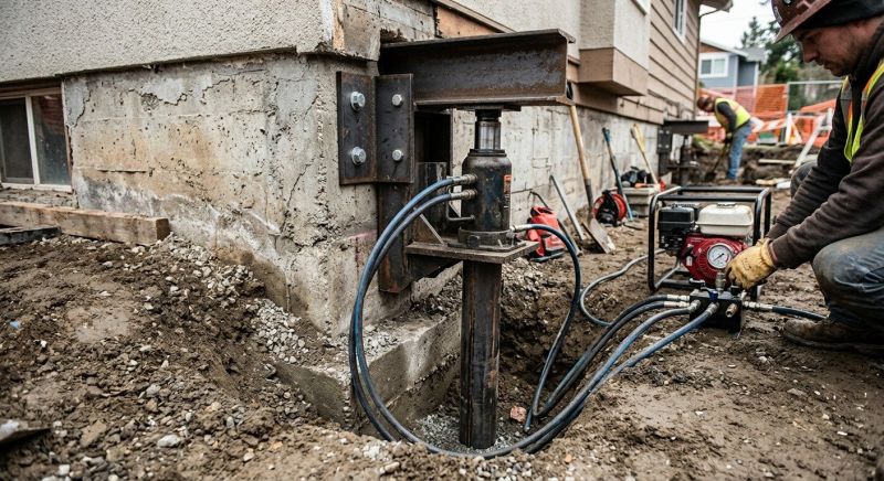 Foundation Lifting in Passaic County, NJ