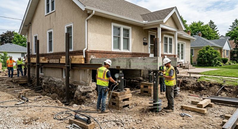 Foundation Releveling in Passaic County, NJ