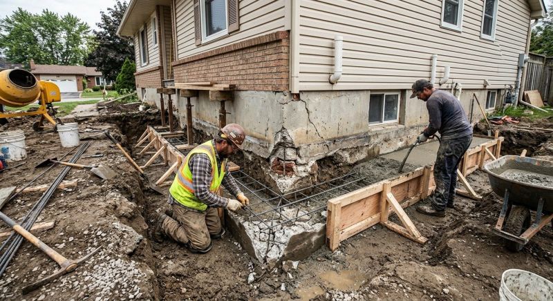 Foundation Repair in Mendham, NJ