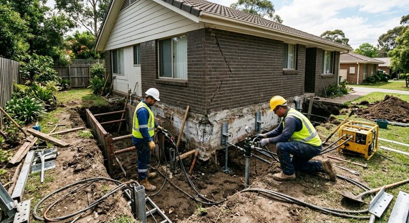 Foundation Repair in Mendham, NJ