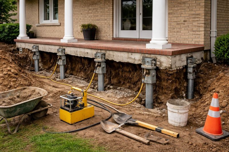Foundation Stabilizing in Lincoln Park, NJ