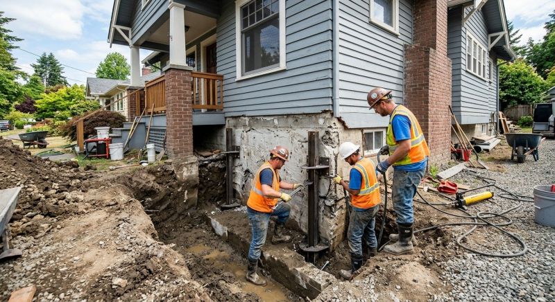 Foundation Stabilizing in Morristown, NJ