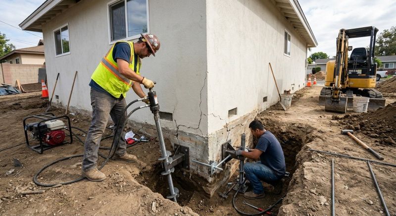 Foundation Stabilizing in Short Hills, NJ
