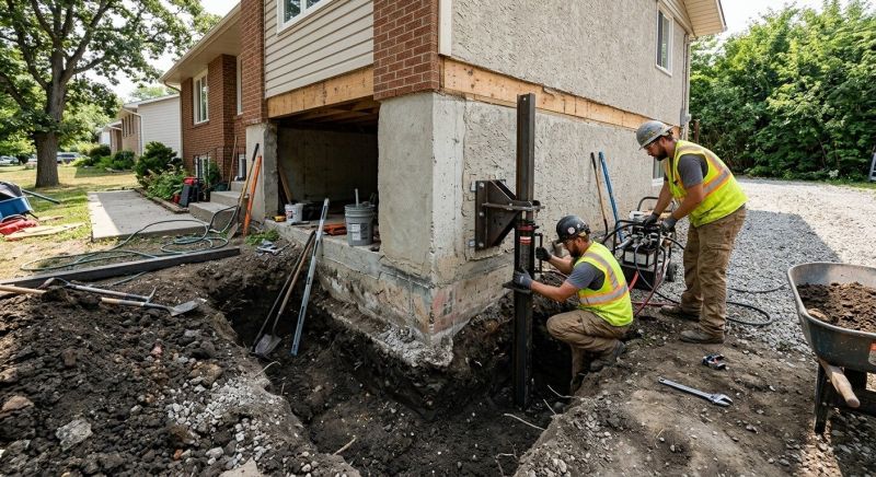 Foundation Structural Repair in Nutley, NJ