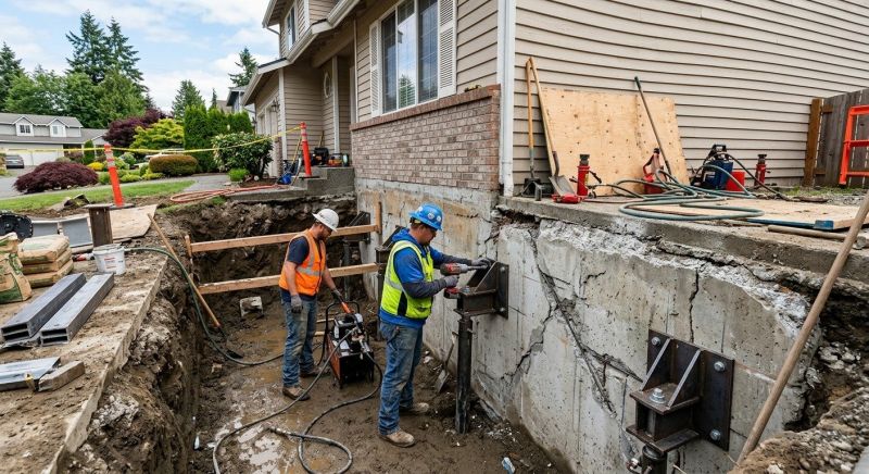 Foundation Structural Repair in Oakland, NJ