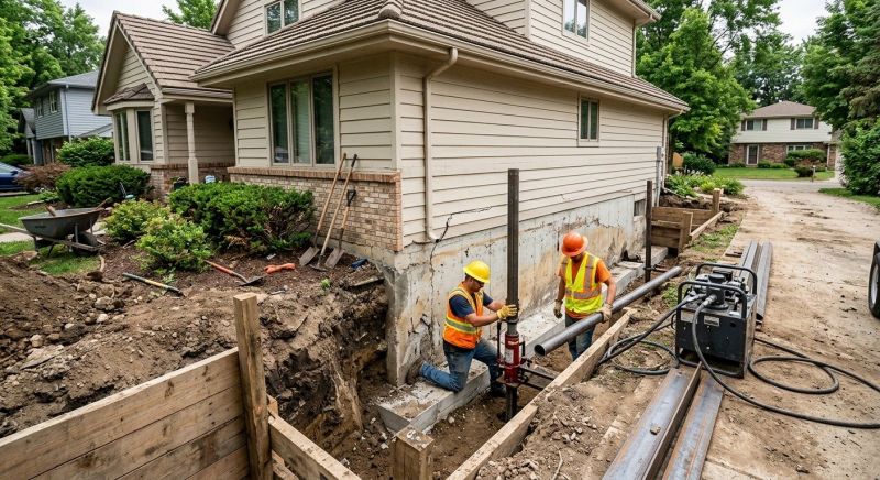 Home Foundation Repair in Oak Ridge, NJ