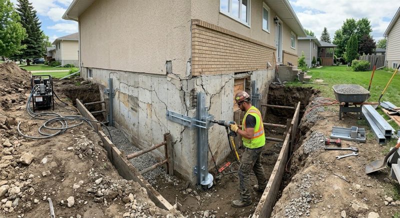 House Foundation Repair in Dumont, NJ