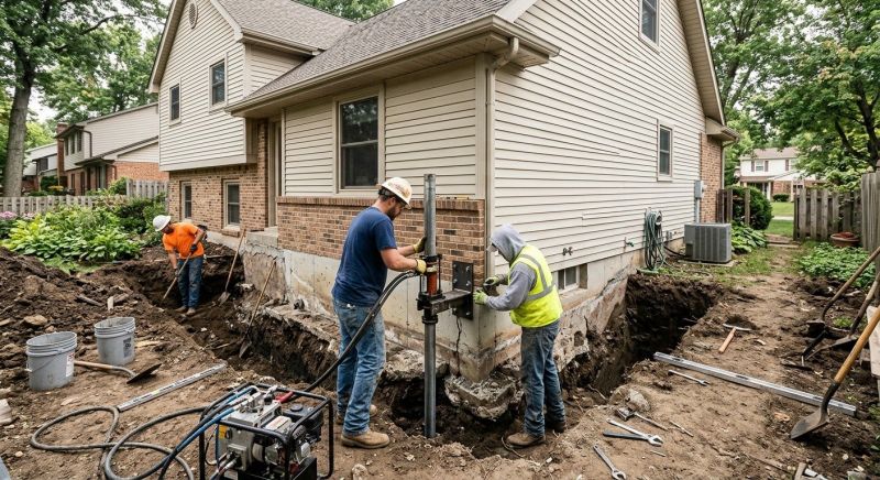 House Foundation Repair in Glen Rock, NJ