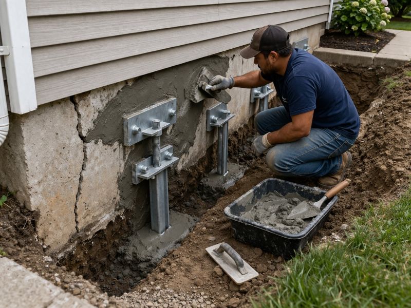 House Foundation Repair in Plainfield, NJ