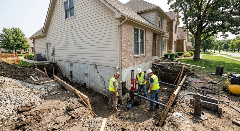 House Foundation Repair in Union, NJ