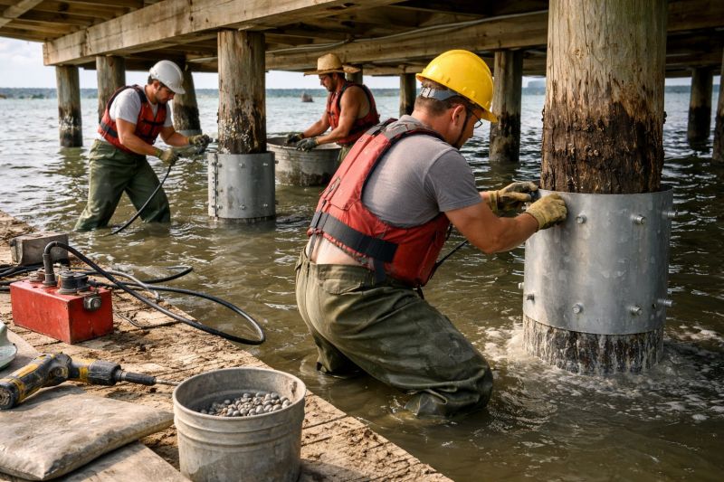 Piling Repair in Kearny, NJ