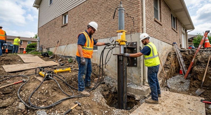 Settling Foundation Service in Lodi, NJ