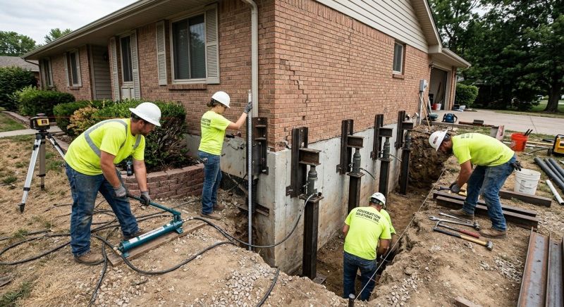 Settling Foundation Service in Passaic, NJ