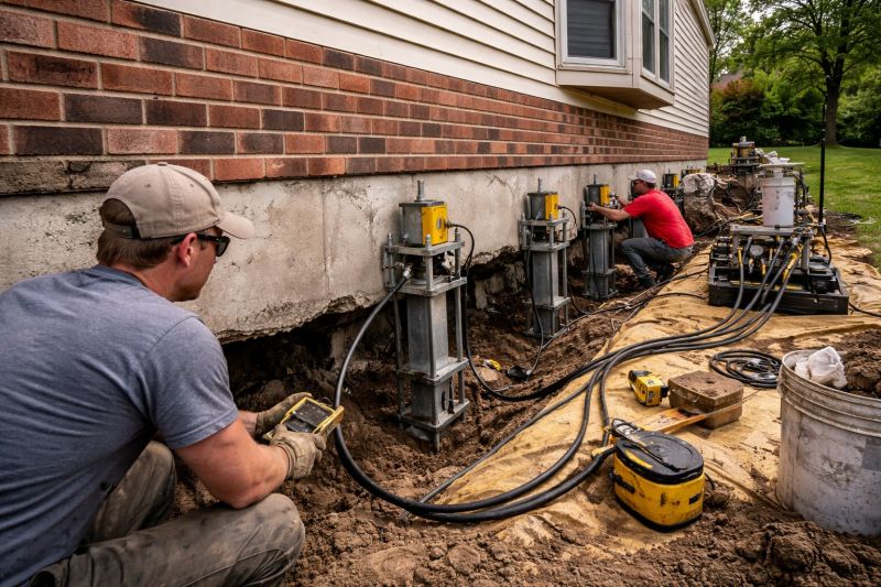Settling Foundation Service in Scotch Plains, NJ