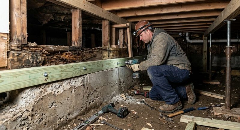 Sinking Foundation Repair in Glen Rock, NJ