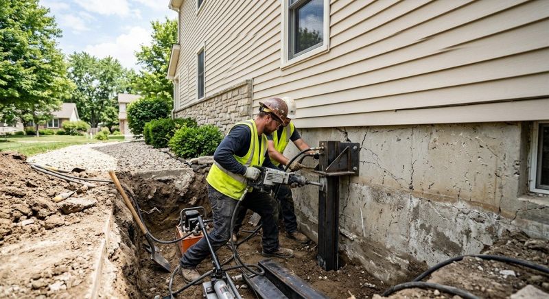 Structural Foundation Repair in Nutley, NJ