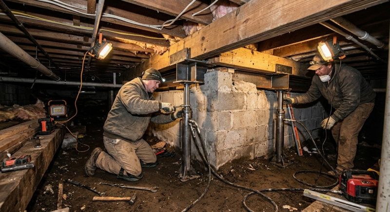 Structural Foundation Repair in Rahway, NJ